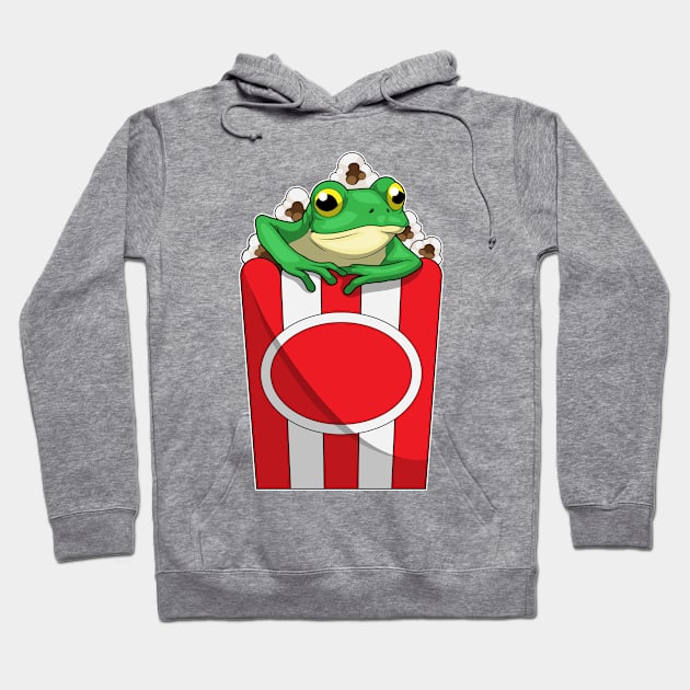 Frog Popcorn Hoodie by Markus Schnabel